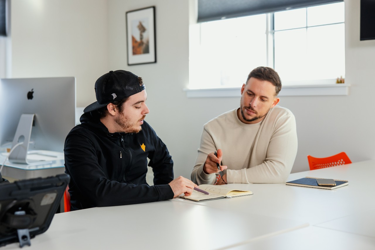SEO Lead Josh with Evan